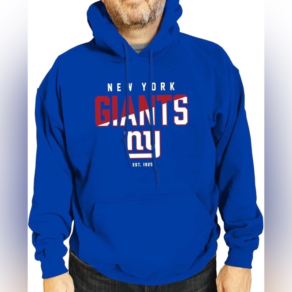 NWT- NFL Team Apparel Adult Diagonal Fade Fleece Hoodie - Unisex SIZE: 3XL